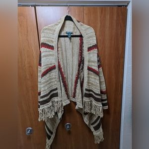 Ralph Lauren Fringe Shawl